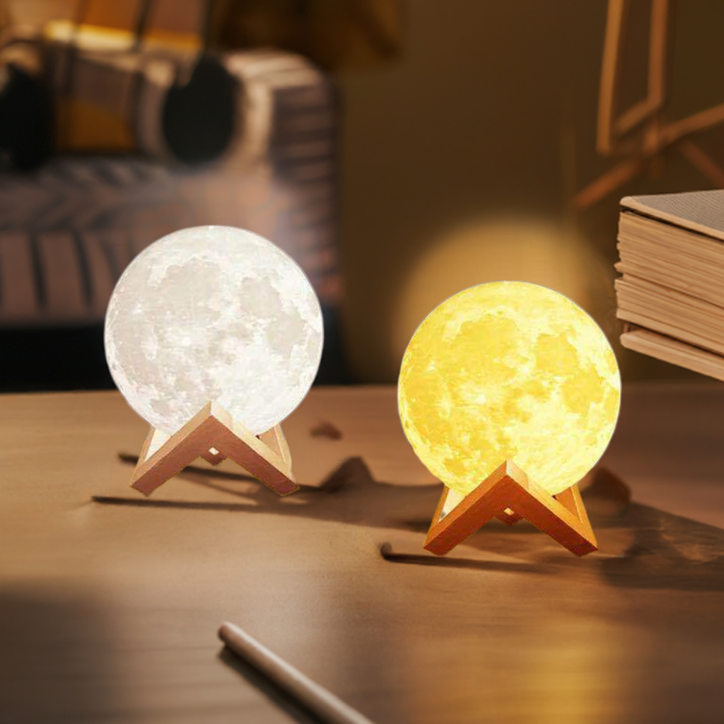 Creative night light moon light air humidifier